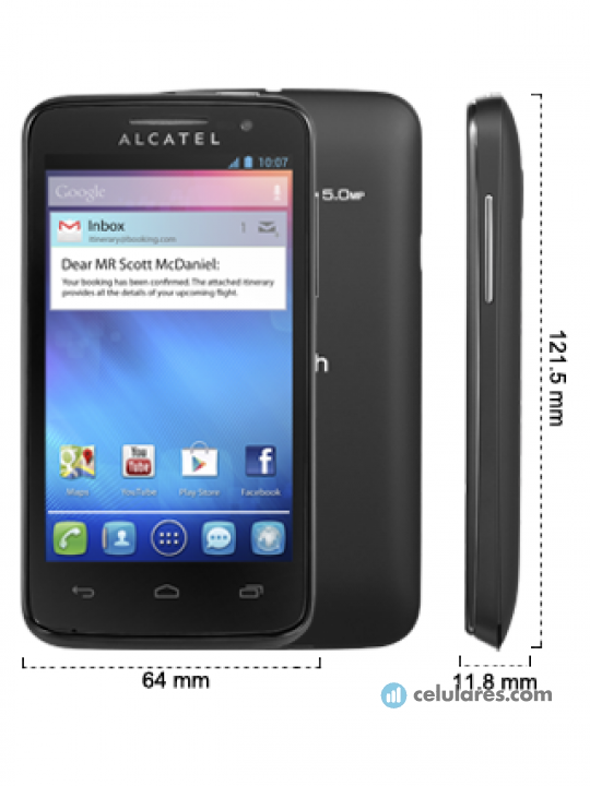 Imagem 3 Alcatel One Touch MPop