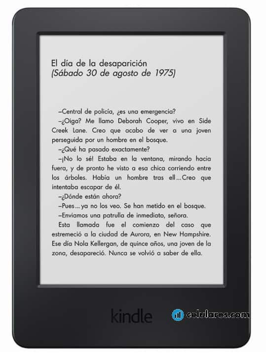 Imagens Varias vistas de Tablet Amazon E-reader Kindle 2016 Branco y Preto. Detalhes da tela: Varias vistas