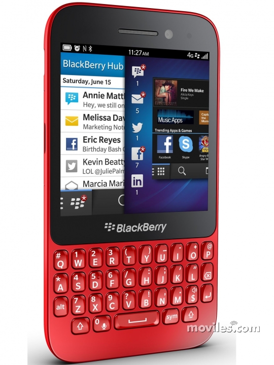 訳あり BlackBerry Q5 レッド 本体のみ SIMフリー BlackBerry Q5 - Celulares.com Brasil