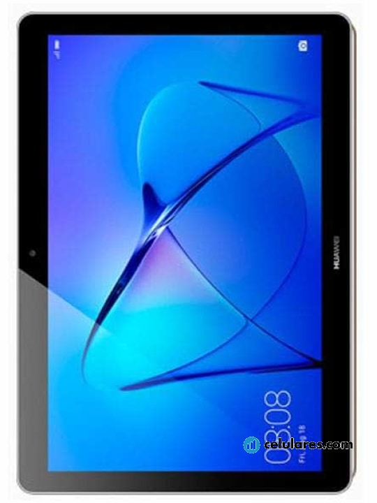 Imagens Varias vistas de Tablet Huawei MediaPad T3 10 Cinza y Dourado. Detalhes da tela: Varias vistas