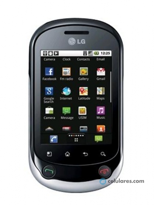 Imagem 2 LG Optimus Chat C550