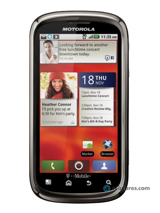 Imagem 2 Motorola Cliq 2