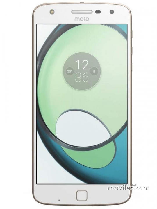 Motorola スマートフォン 本体 ホワイト 画面にひびあり Motorola Moto Z Play (Moto Z Play Droid, XT1535-03) - Celulares