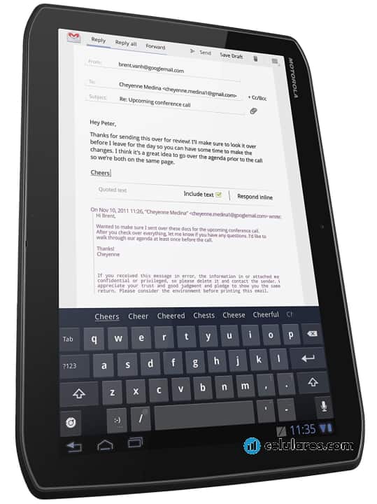 Imagem 3 Tablet Motorola XOOM 2 MZ615