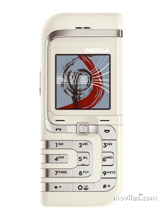 【珍品／希少】Nokia 7260 ホワイト/レッド Super Rare Nokia 7260 Mobile Phone Unlocked Very Rare Retro White
