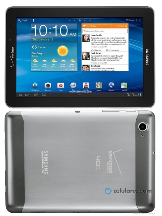 Imagem 2 Tablet Samsung Galaxy Tab 7.7 4G I815