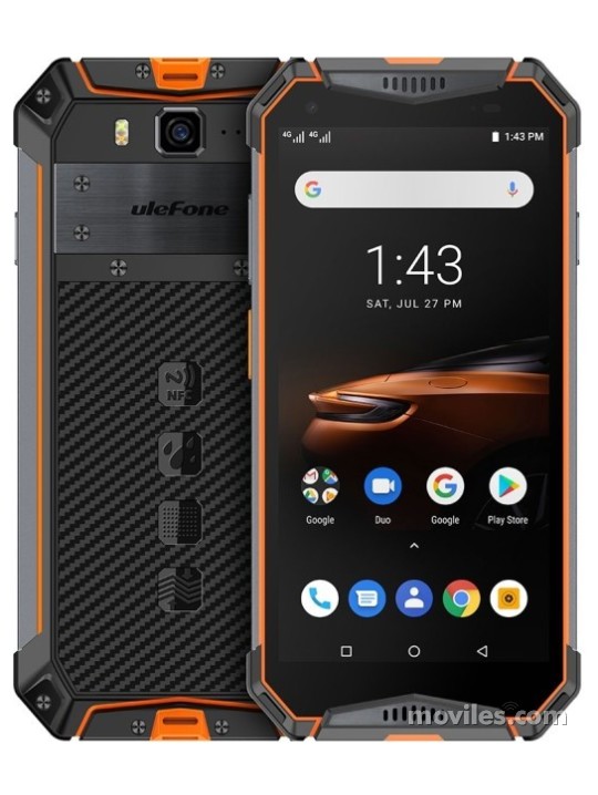 Ulefone Armor 3WT 本体 Orange Ulefone Armor 3W - Celulares.com Brasil